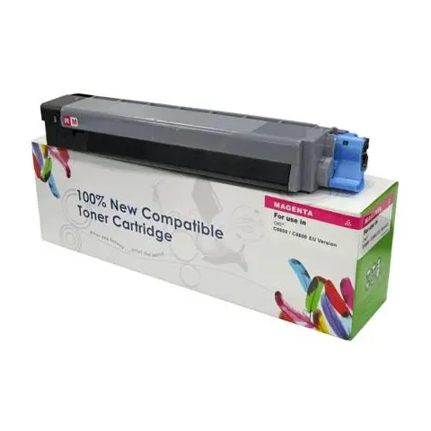 Toner CW-OES8460MN Magenta do drukarek OKI (Zamiennik OKI 44059230) [9k]