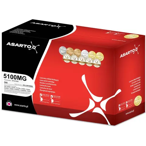Toner zamiennik magenta do OKI C5100, C5200, C5300, C5400, C5150- Zamiennik OKI 42127406