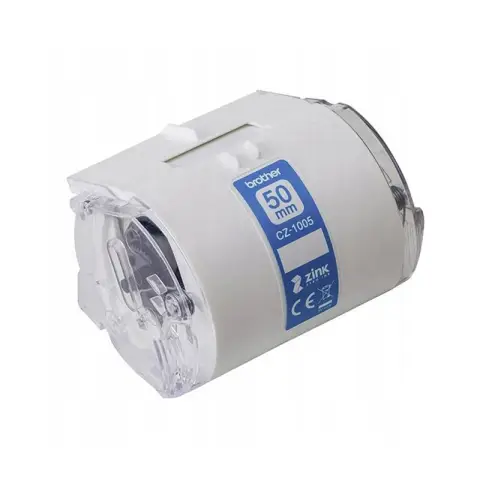 Taśma Brother 50mm x 5m | umożliwiająca druk kolorowych etykiet-4452988