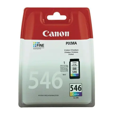 Tusz Canon CL-546 Color do drukarek (Oryginalny) [8ml]