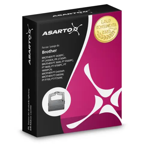 TaĹ›ma Asarto do Brother TZE651 | 2430/9500/700 | BK/YL