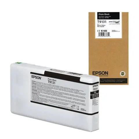 Epson T9131 / C13T913100 - Tusz czarny fotograficzny do Epson SureColor SC-P5000, SC-P 5000STD Spectro, SC-P5000 Violet,
