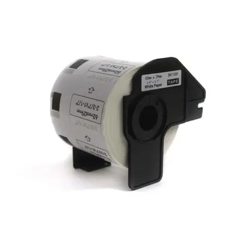 Etykiety JetWorld Brother DK Czarny na Białym 62mm*29mm*800 szt.  DK11209, DK-11209, DK11.209 -4467639