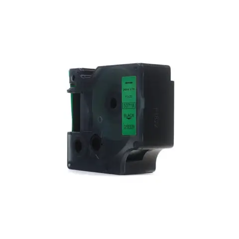 Taśma Dymo D1 Czarny na Zielonym, 24mm x 7m (53719) -4467851