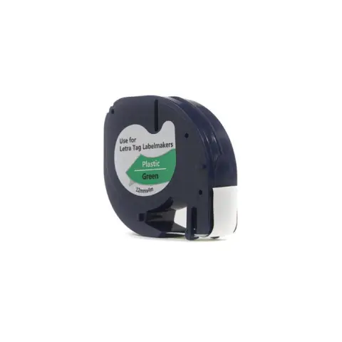 Taśma Dymo LegraTag Czarny na Zielonym, 12mm x 4m (91204, 59425) (S0721590)  -4467861