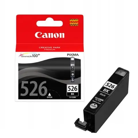 Tusz Canon CLI-526BK Czarny do drukarek (Oryginalny) [9ml]