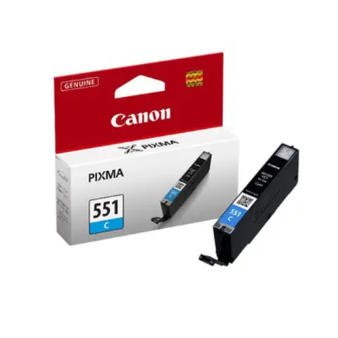 Tusz Canon CLI-551C Cyan do drukarek (Oryginalny) [7 ml]
