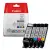 Zestaw 5 tuszy Canon CLI571 / PGI570PGBK - Tusze do Canon MG7750, MG7752, MG7753