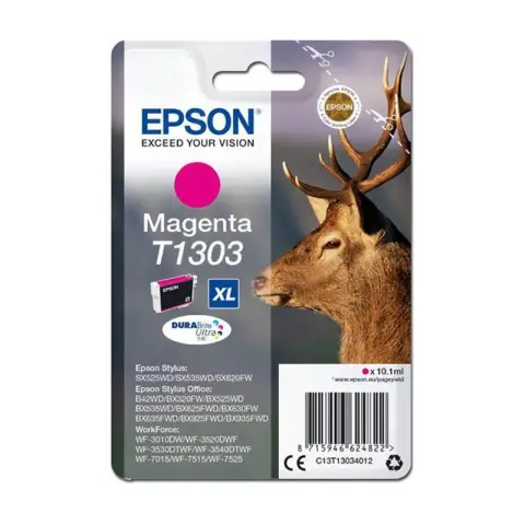 Tusz  Epson T1303  do Stylus  BX-525WD/535WD, SX620FW | 10,1ml | magenta