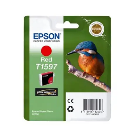 Tusz Epson T1597 Red do drukarek (Oryginalny) [17ml]