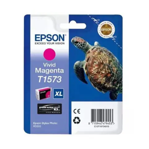 Tusz Epson T1573 Magenta do drukarek (Oryginalny) [25.9ml]