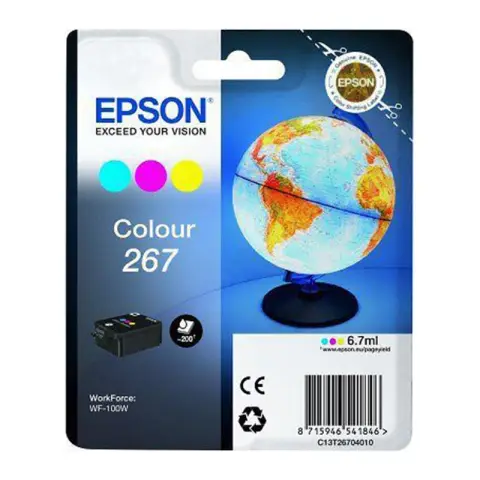 Epson T2670 - Tusz kolorowy T2670 czarny do Epson WF100