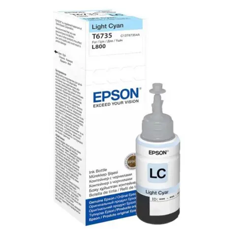 Tusz Epson T6735 Light Cyan do drukarek (Oryginalny) [70 ml]