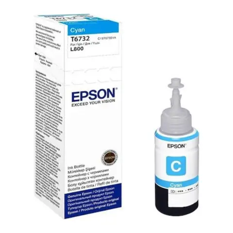 Tusz Epson T6732 Cyan do drukarek (Oryginalny) [70 ml]