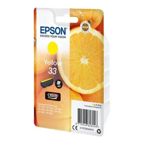 Tusz  Epson Yellow Claria T33 singlepack