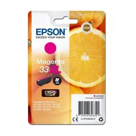 Tusz  Epson  magenta  Claria T33XL PremiumInk