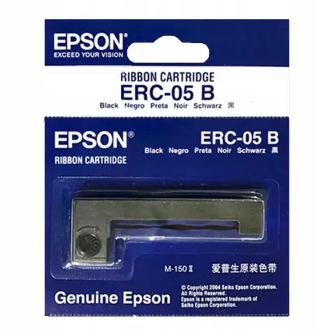 Taśma Epson ERC-05 Czarna do drukarek igłowych (Oryginalna)
