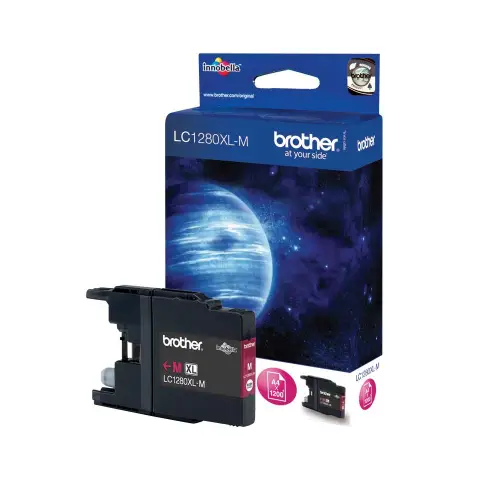 Tusz Brother LC1280XL-M Magenta do drukarek (Oryginalny)