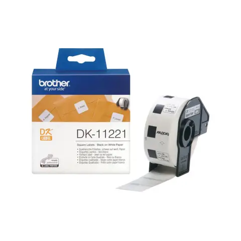 Etykiety papierowe Brother DK-11221 23x23mm