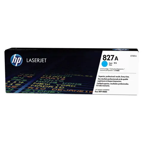 Toner HP 827A / CF301A Cyan do drukarek (Oryginalny) [32k]