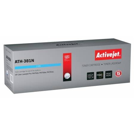 Toner ATH-381N Cyan do drukarek (Zamiennik HP 312A / CF381A) [2.7k]