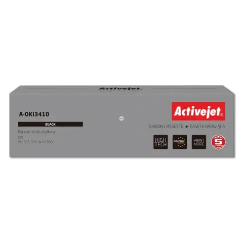 Kaseta barwiąca A-OKI3410 czarna do drukarki igłowej OKI (Zamiennik 09002308)