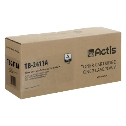 Toner TN2411 do Brother HL-L2312, HL-L2352, HL-L237, DCP-L2512, L2532, L2552,  MFC-L2712, L2732 - Zamiennik TN-2411 ACTI