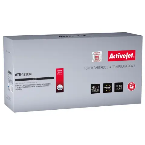 Toner TN-423BK zamiennik ActiveJet - Toner czarny do Brother HL-L8360, HL-L8260; DCP-L8410, MFC-L8690, MFC-L8900