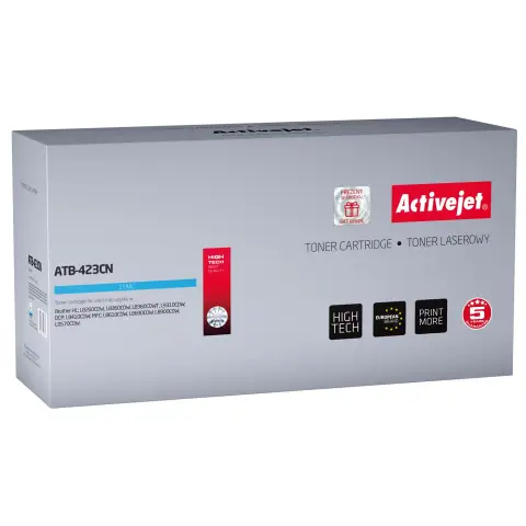 Toner TN-423C zamiennik ActiveJet - Toner cyan do Brother HL-L8360, HL-L8260; DCP-L8410, MFC-L8690, MFC-L8900