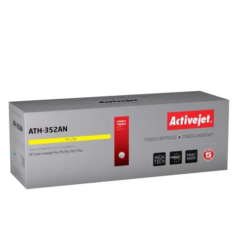 Zamiennik CF352A ActiveJet - Toner żółty do HP LaserJet Pro M176, M177