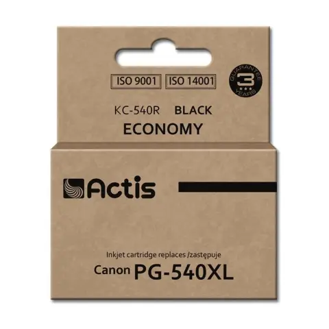 Tusz KC-540R Czarny do drukarek Canon (Zamiennik Canon PG-540XL) [25ml]