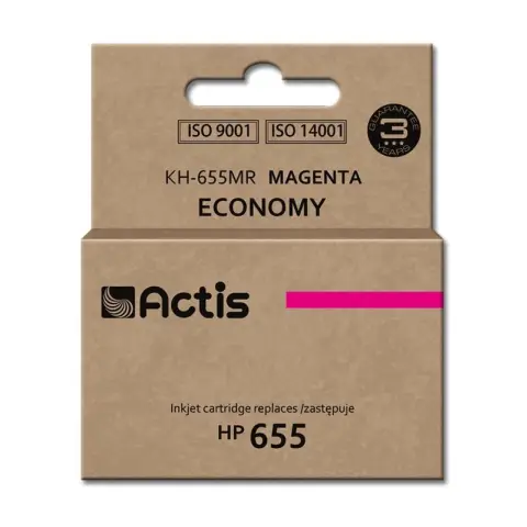 Tusz KH-655MR Magenta do drukarek HP (Zamiennik HP 655 / CZ111AE) [12ml]