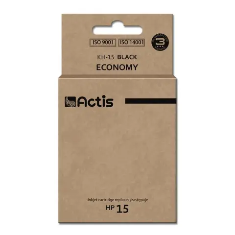 Tusz KH-15 Black do drukarek HP (Zamiennik HP 15 / C6615DE) [44 ml]