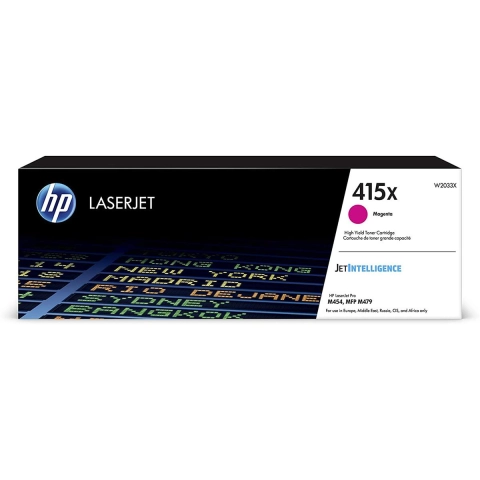Toner HP 415X / W2033X Magenta do drukarek (Oryginalny) [6k]