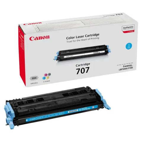 Toner Canon CRG-707C Cyan kopiarek (Oryginalny)