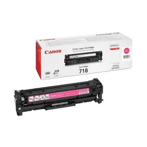 Toner Canon 718 / CRG-718M Magenta do drukarek (Oryginalny) [2.9k]