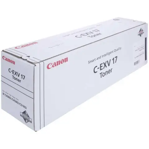 Toner Canon C-EXV17 Black do kopiarek (Oryginalny)