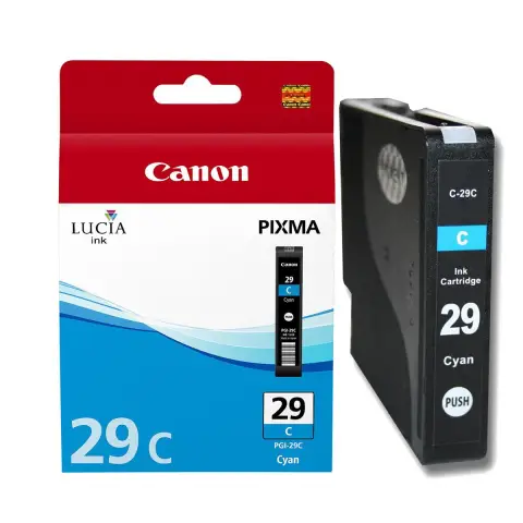 Tusz Canon PGI-29C Cyan do drukarek (Oryginalny) [36ml]
