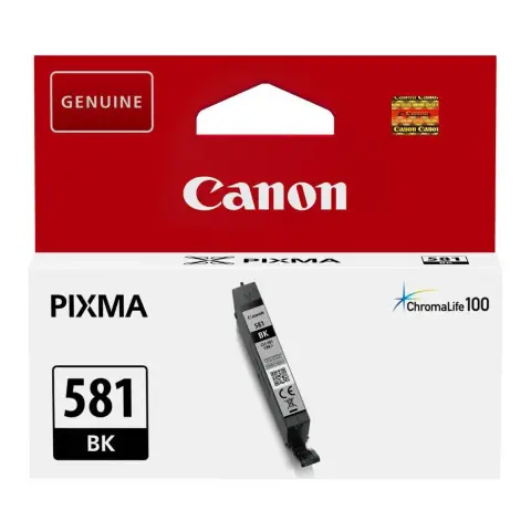 Canon CLI-581BK - Tusz czarny 581BK do Canon TR-7500, TR-7550, TR-8500, TR-8550, TR-6100