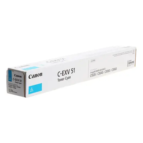 Canon C-EXV51 XL - Toner cyan do Canon iR-C5500, 5535, 5540, 5560