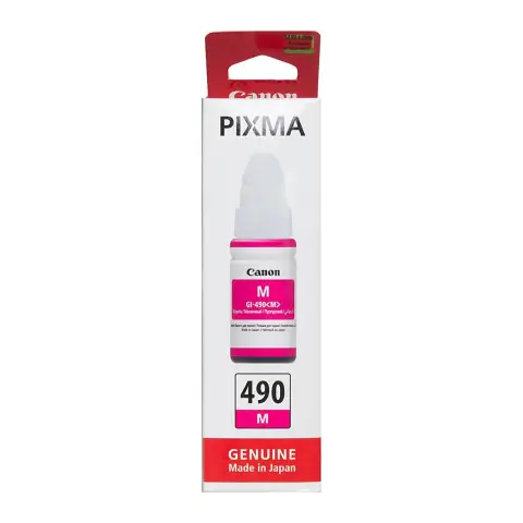 Canon GI-490M - Tusz magenta do Canon G1400, G2200, G2400, G3200, G3400