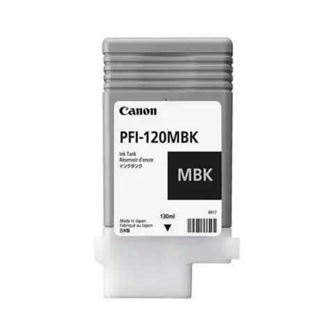 Canon PFI-120MBK - Tusz czarny matowy do Canon TM-200, TM-205, TM-300, TM-305