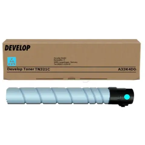 Toner Develop TN321C / A33K4D0 Cyan do drukarek (Oryginalny) [25k]