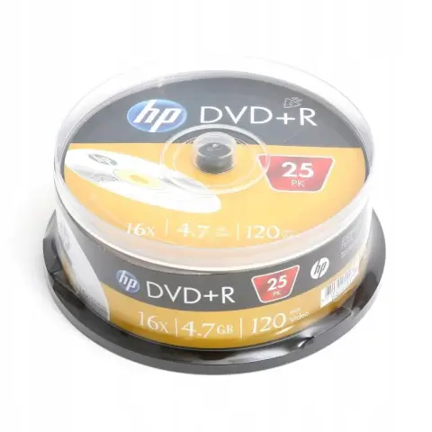 HP DVD R | 4.7GB | x16 | cake 25-4164008