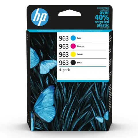 Zestaw tuszy HP 963 6ZC70AE do HP OfficeJet Pro 9010, 9012, 9013, 9014, 9015, 9016, 9018, 9019, 9020, 9022, 9023, 9025,