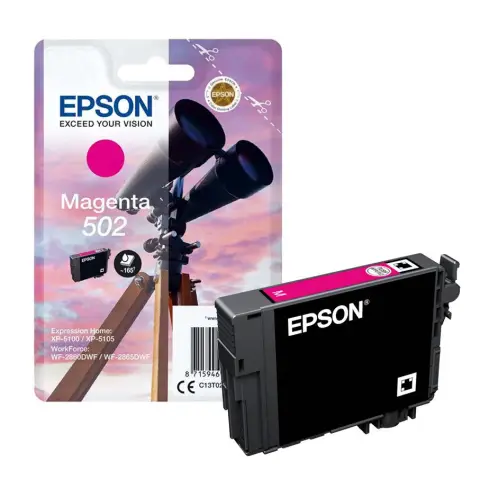 Tusz Epson 502 do Expression Home XP-5105/XP-5100 | 3,3 ml | Magenta-4925291