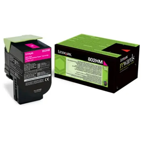 Toner Lexmark 802HME Magenta do drukarek (Oryginalny) [3k]
