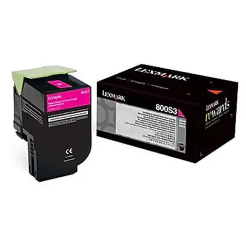 Toner Lexmark 800S3 / 80C0S30 Magenta do drukarek (Oryginalny) [2k]