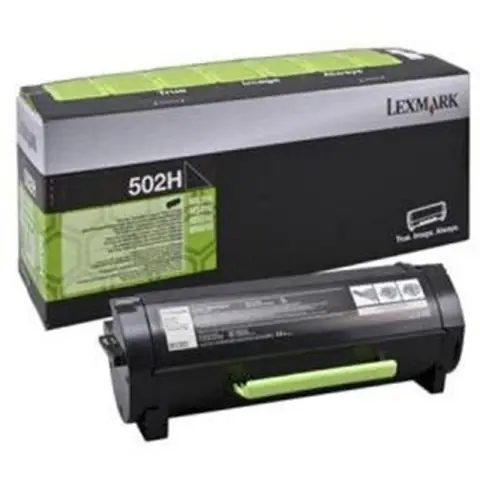 Toner Lexmark 502H / 50F2H0E Czarny do drukarek (Oryginalny) [5k]