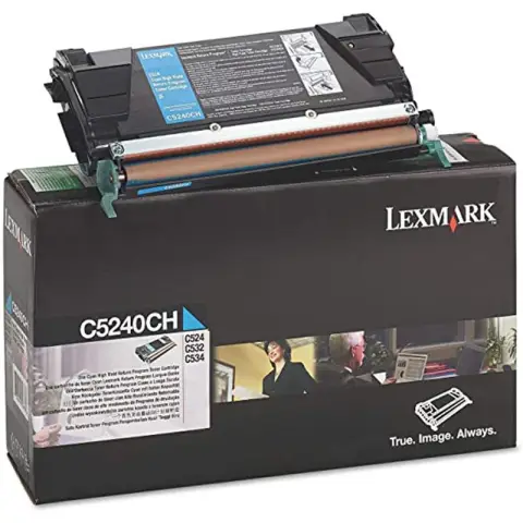 Toner Lexmark C5240CH Cyan do drukarek (Oryginalny)